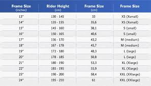 how to choose a bicycle frame size 5