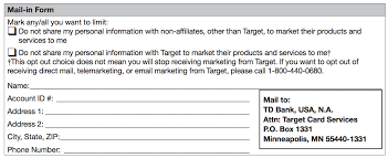You can submit a target redcard application online, by mail or in person. Td Bank Privacy Policy For Target Credit Card Target