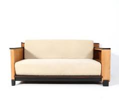 Art Deco Modernist Oak Bench Or Sofa