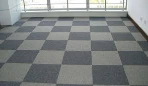 black square nylon carpet tiles