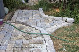 Building A Paving Stone Pathway