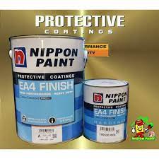 Marine coatings business being run by nippon paint marine coatings co.,ltd. Nippon Ea4 Epoxy Finish 5l Epoxy Coating For Internal Floor Steel Glazed Tile Etc Nippon Paint Color List 2 2 Shopee Malaysia
