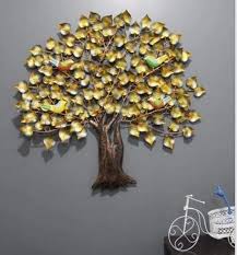 Iron Metal Tree Wall Decor