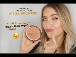 mega bronzer makeup revolution dupe for