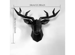 Find the best deals on old favorites and new trends in wall decorations all in one place! Home Decoration Accessories Geometric Deer Head Abstract Sculpture Room Wall Decor