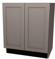Base cabinets don't vary much in height — they are 34.5 inches without countertops. Arbor Creek Cabinets Platte Full Height Butt Doors 34 5 H Base Cabinet Wayfair