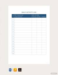 82 daily report templates word pdf