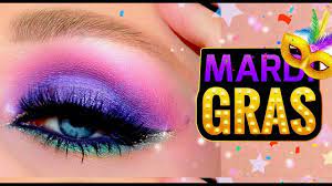 ultraviolet mardi gras eye tutorial