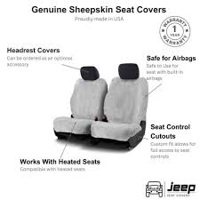 Genuine Sheepskin Seat Covers For Jeeps