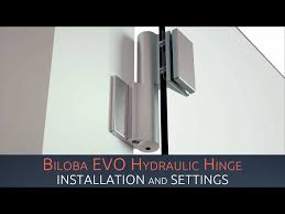 Biloba Evo Hydraulic Glass Door Closer