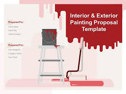 Interior And Exterior Painting Proposal