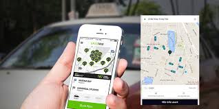 Image result for hinh anh taxi uber
