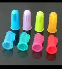 Place the toothpaste on a toothbrush and very gently brush a few teeth. Pet Dog Cat Clean Teeth Silicone Finger Toothbrush Puppy Dental Care Brush Tools Ebay
