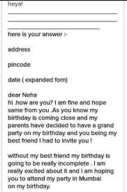 friend inviting him your birthday party
