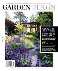 garden design magazine archives