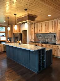 rustic hickory cabinetry