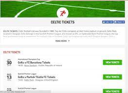 glasgow celtic tickets where to
