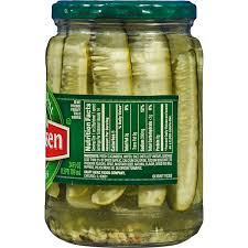 claussen pickles kosher dill nutrition