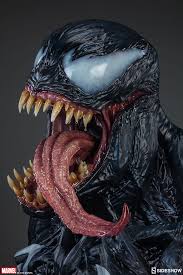 Venom is a 2018 american superhero film featuring the marvel comics character of the same name, produced by columbia pictures in association with marvel and tencent pictures. Venom Life Size Bust By Sideshow Collectibles Marvel Bunker158 Com