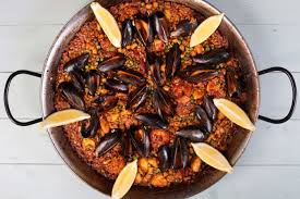 easy seafood paella recipe for 4 or
