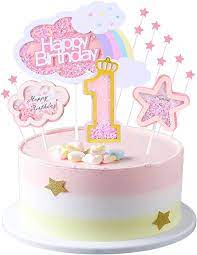 Decorating Cakes 1st Birthday Cakes gambar png