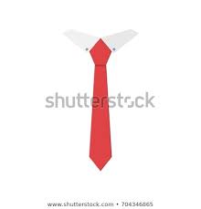 Necktie Icon Suit Male Part Design Stock Vector Royalty Free