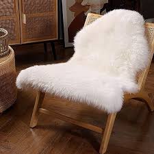 premium genuine fur sheepskin rug real