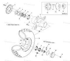 polaris atv 2003 oem parts diagram for