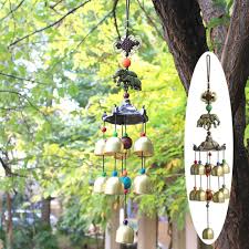 Wind Chimes Outdoor Elephant Vintage