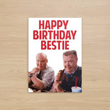 Hitchcock & Scully Birthday Card Happy Birthday Bestie - Etsy Ireland