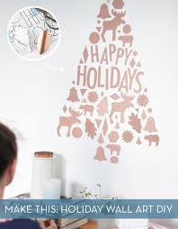 Make This Diy Custom Holiday Wall Art