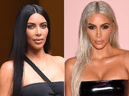 Kim cited longtime friend and makeup artist joyce bonelli as her inspiration to goddard's main concern was how difficult it is to take a deep brunette, like kim, to platinum. Kim Kardashian S New Platinum Blonde Hair Isn T A Wig People Com