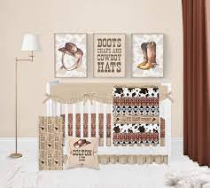 Baby Boy Crib Bedding Set Cowboy Baby