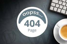error 404 page in wordpress