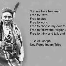 Chief Joseph Quotes - Bing images via Relatably.com