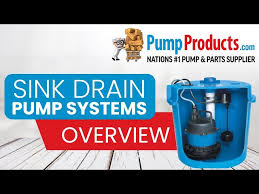 Sink Drain Pump Systems