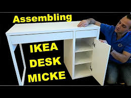 Ikea Micke Desk Assembly