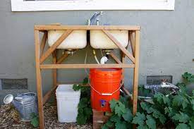 Diy Outdoor Sink Rinse Veggies
