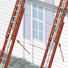 how to set up a ladder this old house