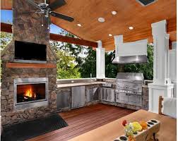 Hot Design Trend Outdoor Fireplaces