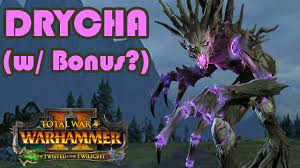 NEW LORD: Drycha (w/ Malevolents) - Wood Elves vs V-Counts // Total War: WARHAMMER  II Early Access - YouTube