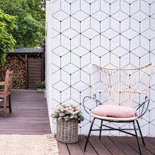 Modern Geometric Stencils For Wall