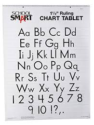 School Smart Chart Tablet 24 X 32 Inches 1 1 2 Inch Ruling 1 2 Inch Skip Line 25 Sheets