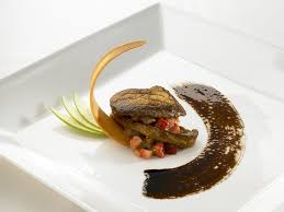 seared foie gras with maple balsamic