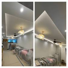 false ceiling work with cove light ls