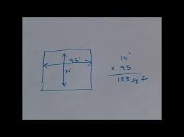 how to calculate area in square yards