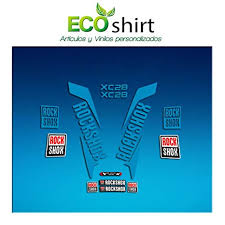 Amazon Com Ecoshirt Wy Zuvk Lw9i Stickers Fork Rock Shox