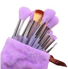 soft fluffy makeup brushes set for