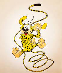 Marsupilami by Andre Franquin. Attempting this for the first time, kind of  pleased with the outcome. : r/bandedessinee