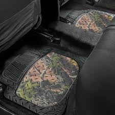 Dark Autumn Camo Car Floor Mats